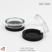 MC3460 Clear lid small round eyeshadow case Makeup packaging